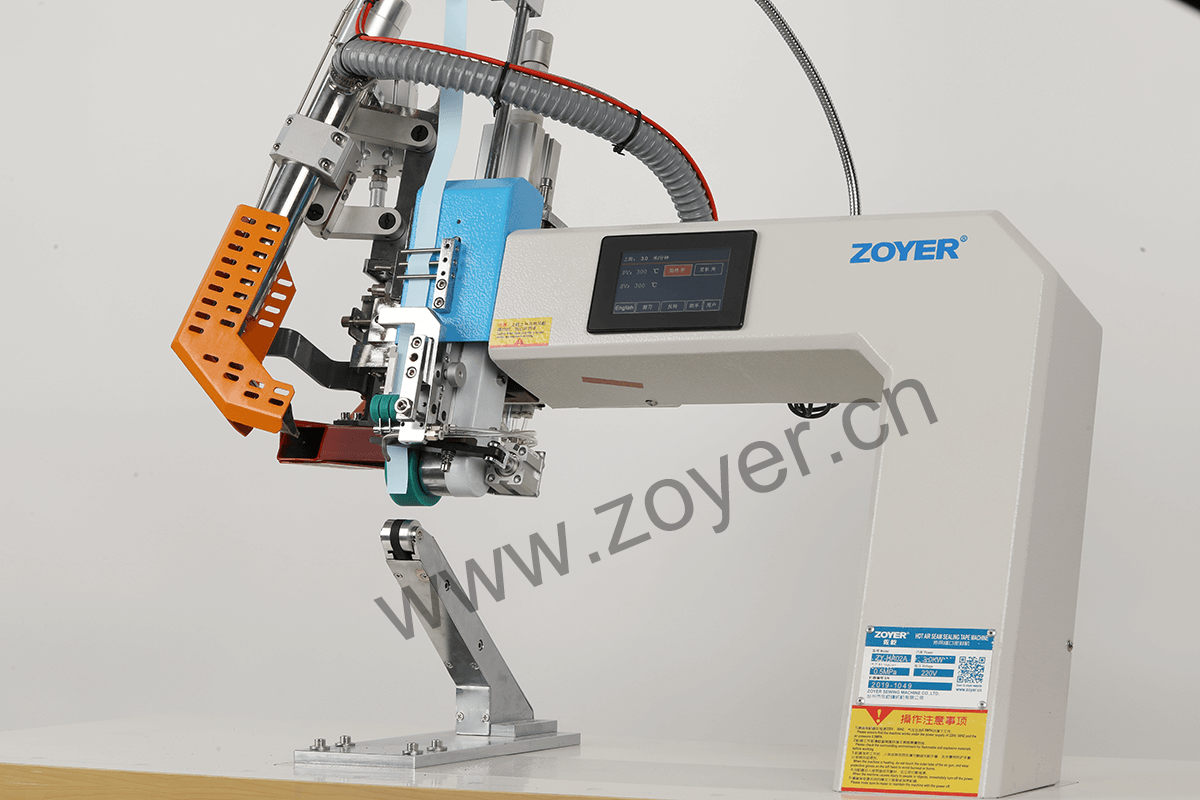 ZY-HA02AS Zoyer Hot Air Sealing Sealing Mesin Bending untuk Sepatu