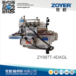 ZY 987-4DAGL EXT tipe silinder leher mesin jahit overlock